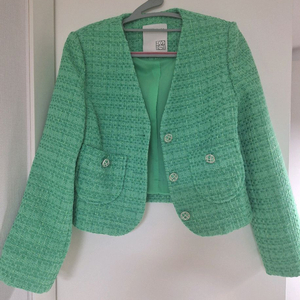 에고이스트 노카라 트위드 자켓 팬츠