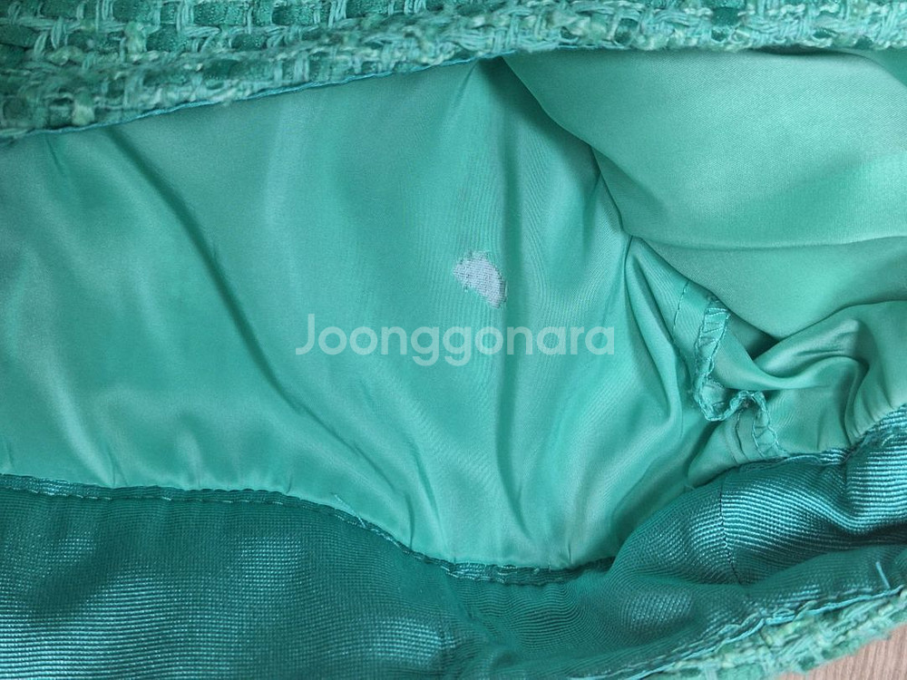 에고이스트 노카라 트위드 자켓 팬츠--5