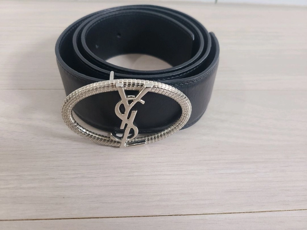 생로랑 YSL 버클 레더 벨트 이미지