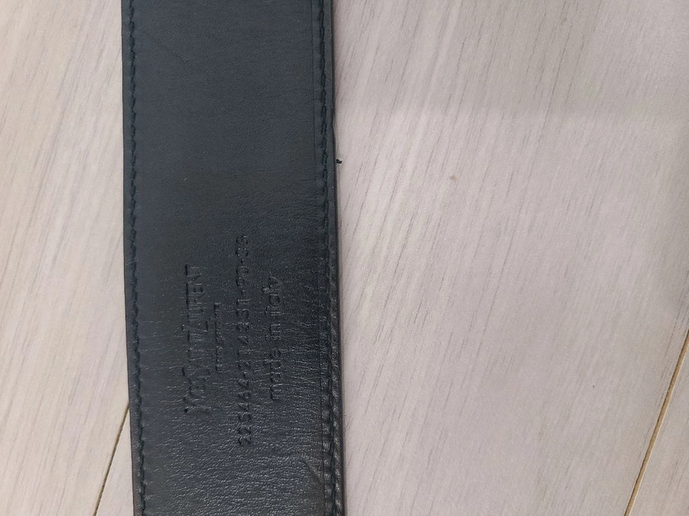 생로랑 YSL 버클 레더 벨트 이미지