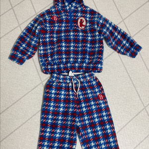 베베드피노 하운드투스체크플리스 110 상하세트