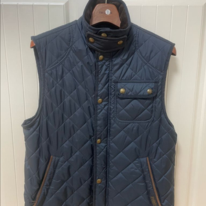 폴로 M 퀼팅 조끼 베스트