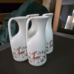 행남사 주병 사케병 사슴무늬 빈티지 골동품