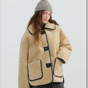 앳코너 리버시블 무스탕