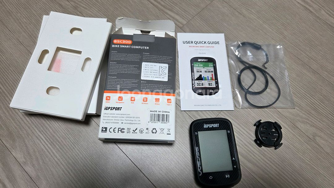 IGPSPORT BSC300 자전거 내비 속도계--1