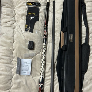 J.FLOWERS 당구 큐 CAR10 + 케이스 풀세트 이미지