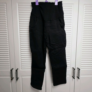 [1벌+덤1벌] 임부복 기모 바지 소임 L / 덤) 청바지 티셔츠