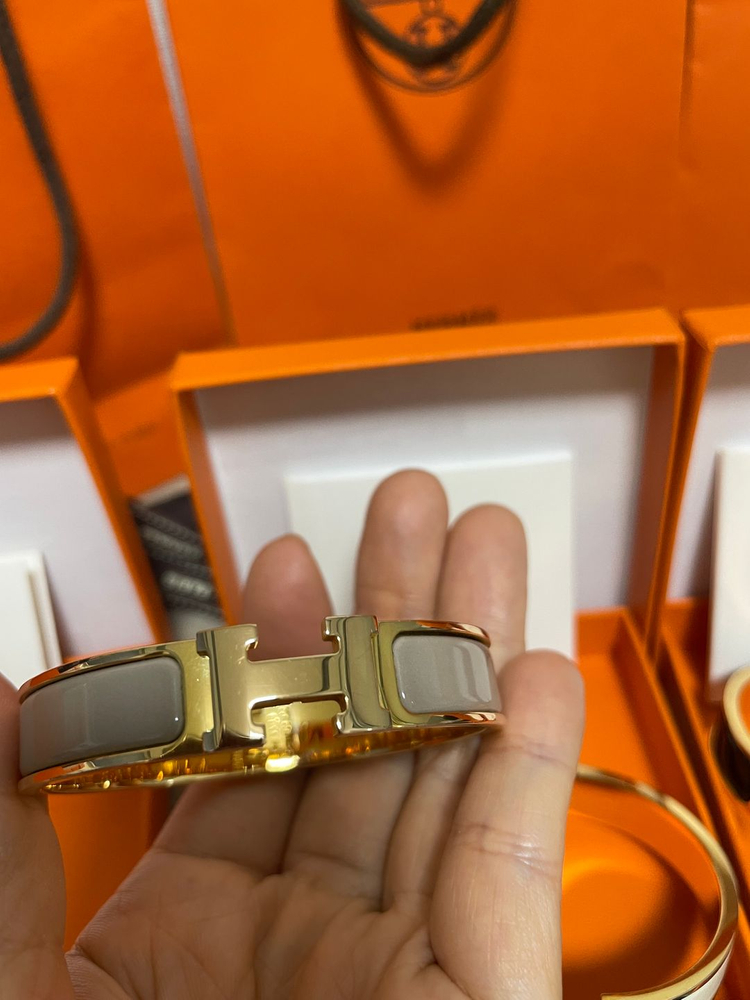 조용한 럭셔리 에르메스 클릭아슈 4컬러 정품 급처/판매합니다!--5