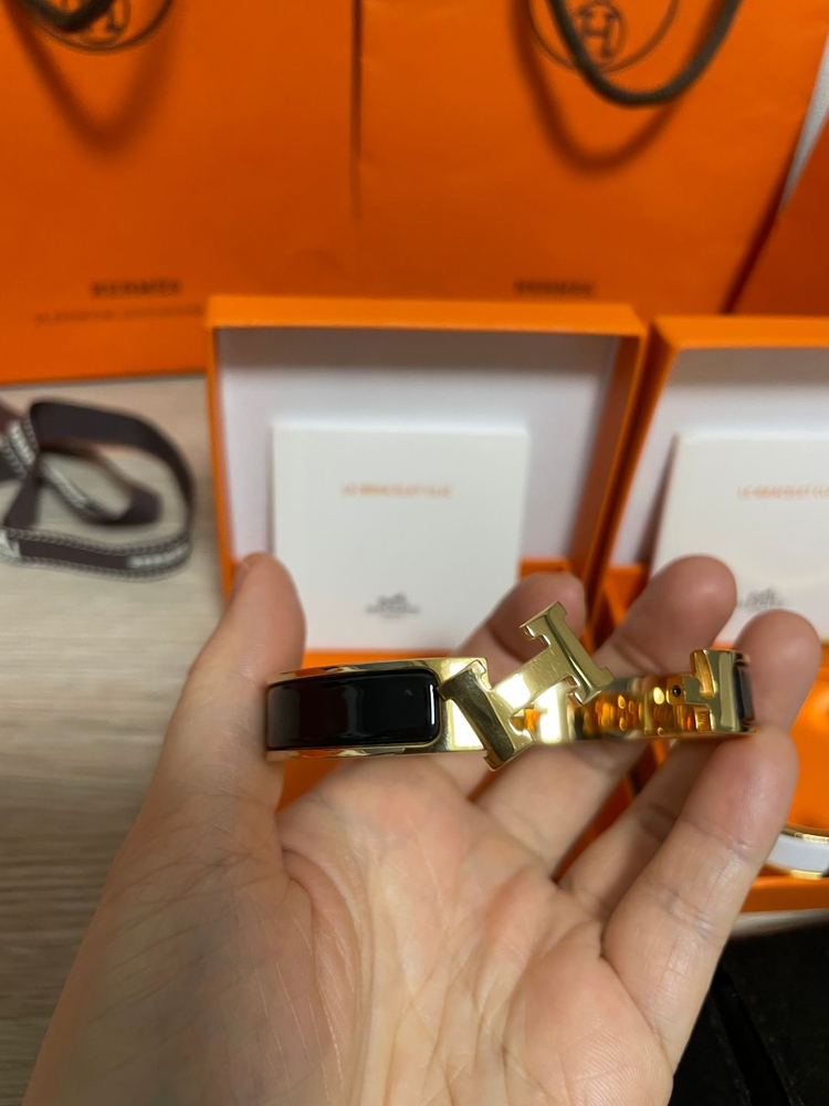 조용한 럭셔리 에르메스 클릭아슈 4컬러 정품 급처/판매합니다!--7