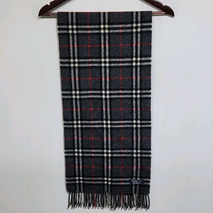 (정품) 버버리 캐시미어 머플러 체크 목도리 영국판
