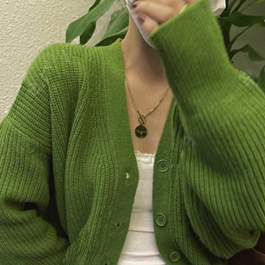 유니제이(Unijay) 클로버 가디건 프리사이즈 새상품