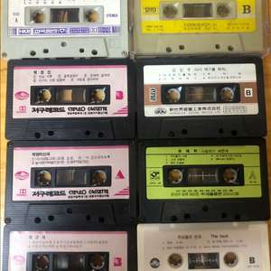 8~90년대 가요/팝/OST 카세트알테이프 34개