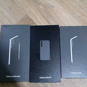 갤럭시 S24fe/S25/S25 울트라 박스 세트