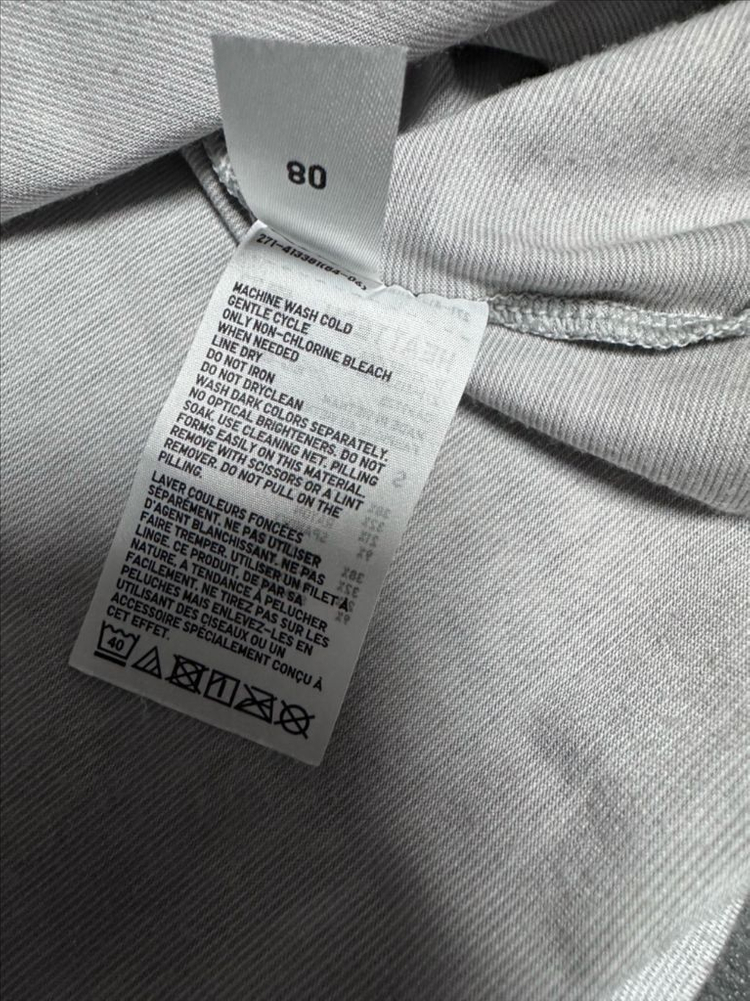 유니클로 알렉산더왕 콜라보 히트텍 S 연그레이--3