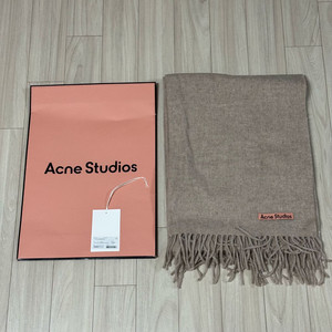 아크네스튜디오 목도리 머플러 오트밀 멜란지