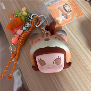 미사용 정품 팝마트 몰리 지퍼 파우치 키링