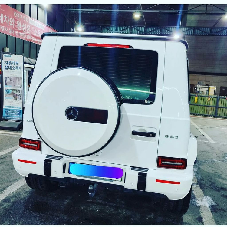 무보증 제2운전자 벤츠 g63 amg 화이트 부라부스 튜닝 이미지