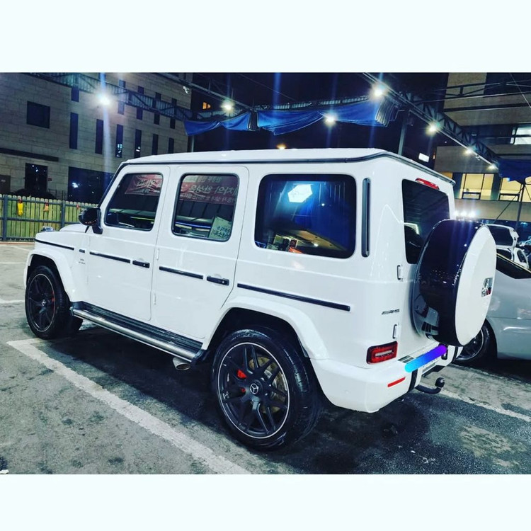무보증 제2운전자 벤츠 g63 amg 화이트 부라부스 튜닝 이미지