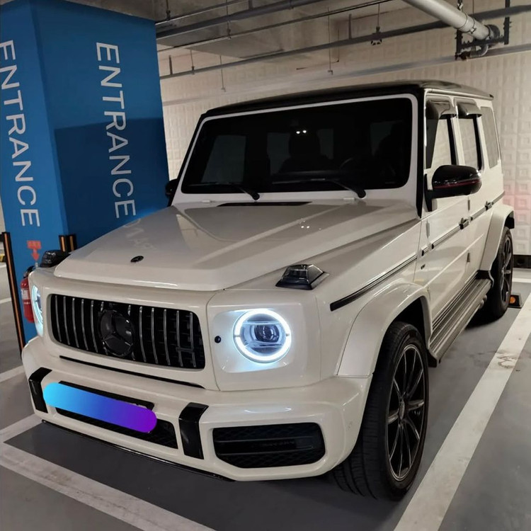 무보증 제2운전자 벤츠 g63 amg 화이트 부라부스 튜닝 이미지