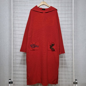 베네통 후드 니트원피스