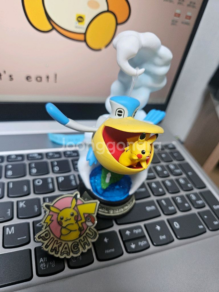 포켓몬 개봉 리멘트, 미개봉 가챠 5개 피카츄, 야돈, 치라미--1