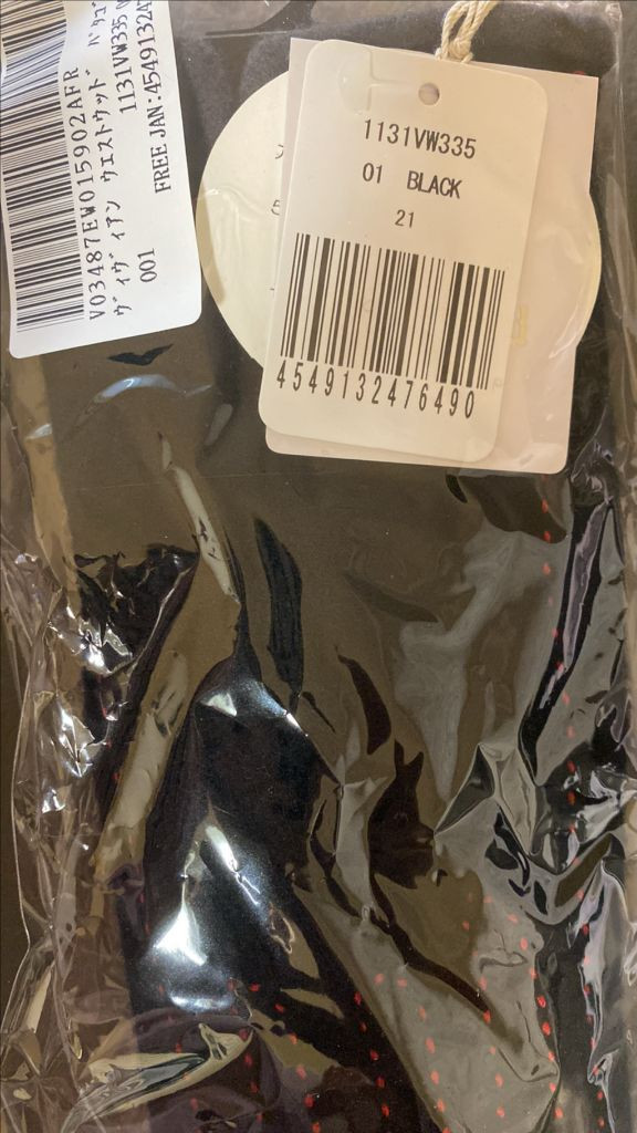 비비안웨스트우드 울 장갑 블랙 새상품--1