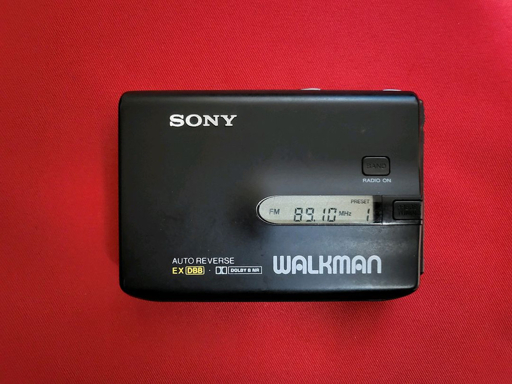 소니워크맨 WM-FX70 블랙 풀세트 정상작동품--3