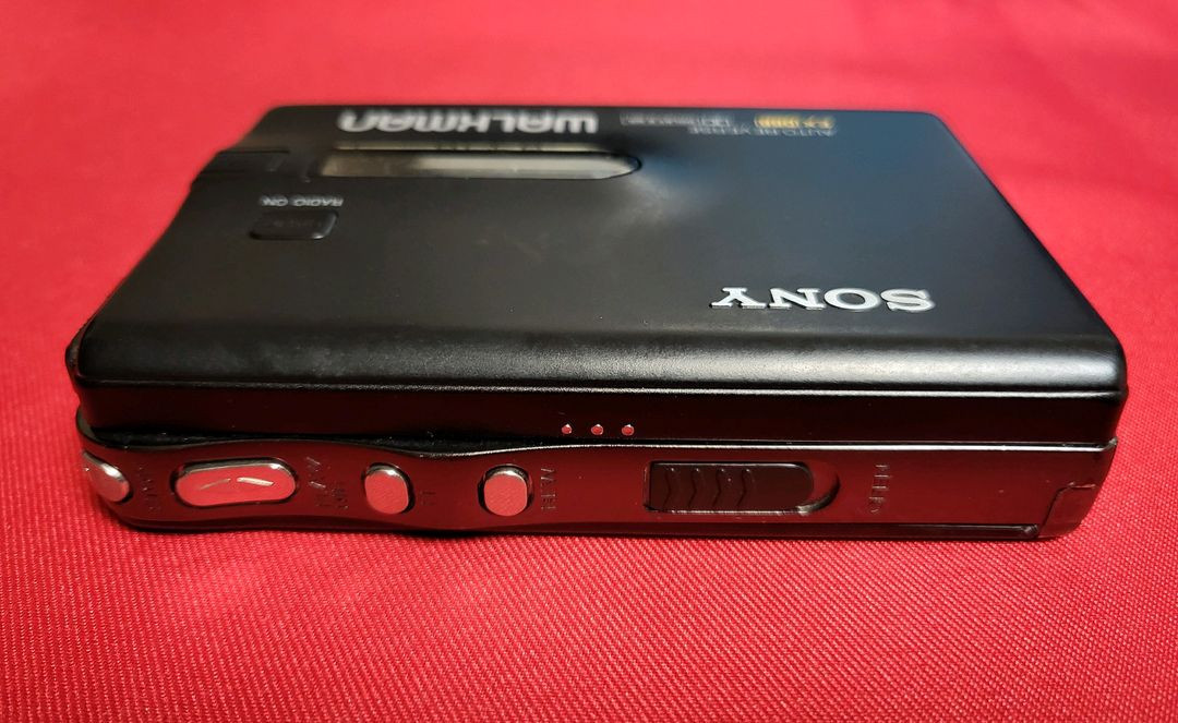 소니워크맨 WM-FX70 블랙 풀세트 정상작동품--6