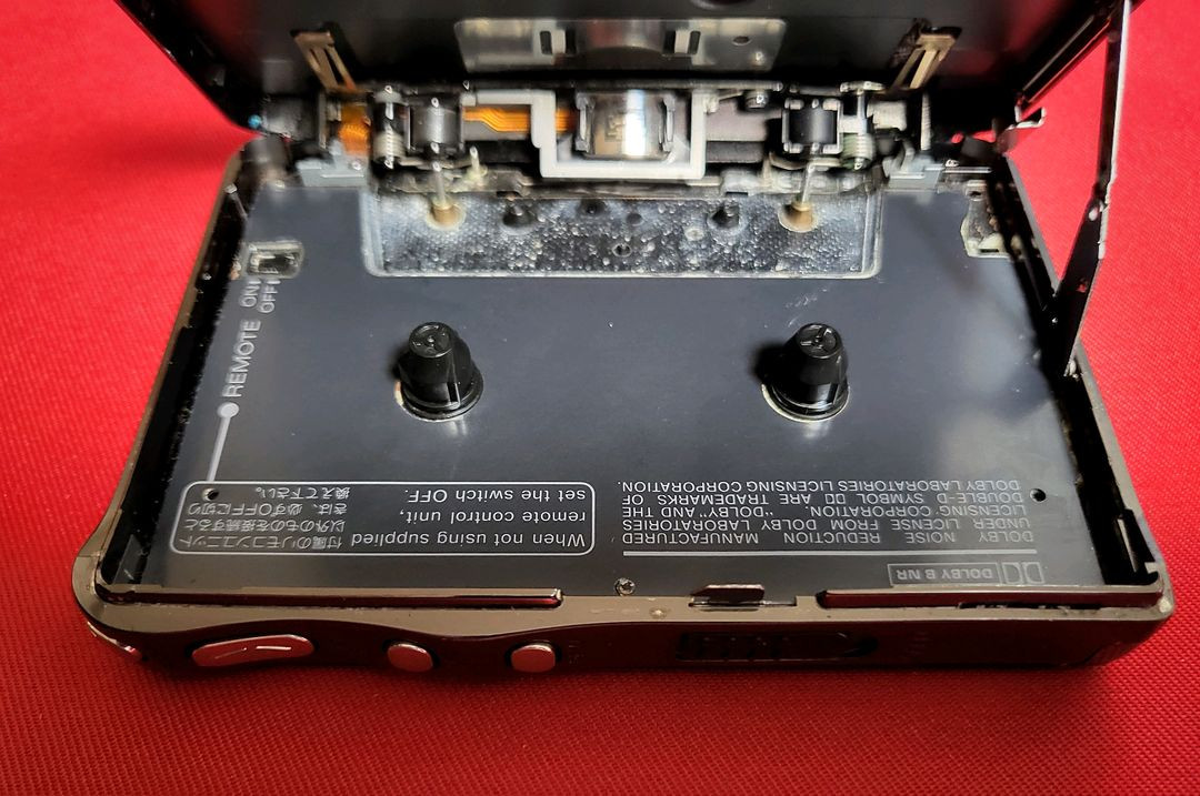 소니워크맨 WM-FX70 블랙 풀세트 정상작동품--8