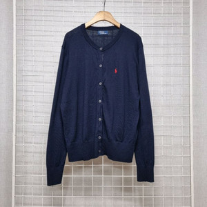 폴로 남성 니트가디건 (네이비) 이미지