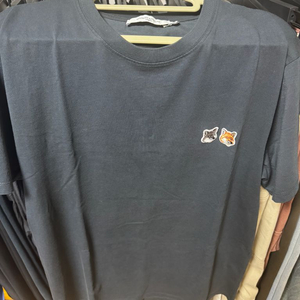 메종키츠네 더블폭스 챠콜(XL) 이미지