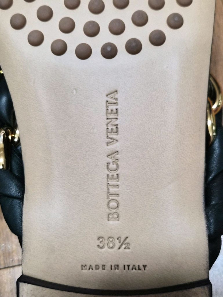 (정품) 보테가베네타 나파가죽 슬리퍼 38.5 (명품 샌들 여자 신발)--7