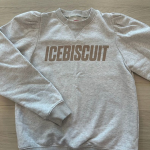 아이스비스킷 맨투맨 155 여아 오트밀