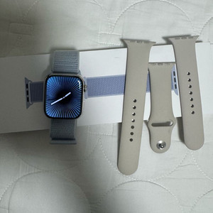 애플워치 시리즈7 45mm 실버 이미지