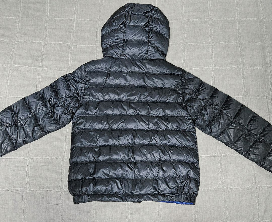 몽클레어 키즈 블랙 후드경량패딩 8y 8a 8t 130cm 이미지