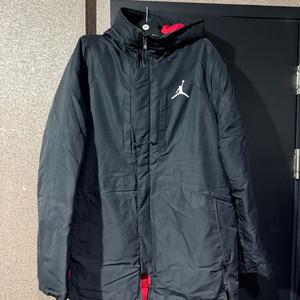 조던 검정 패딩