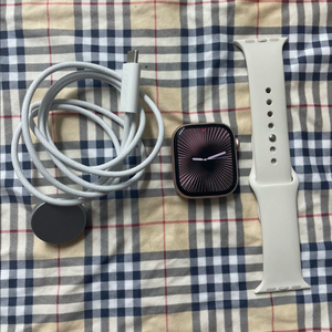 애플워치10 42mm 로즈골드 SS급 케어+