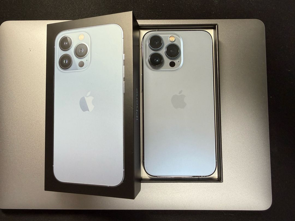 아이폰 13프로 256 시에라블루 풀박스--1