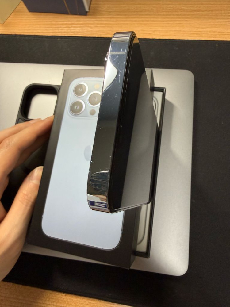 아이폰 13프로 256 시에라블루 풀박스--5