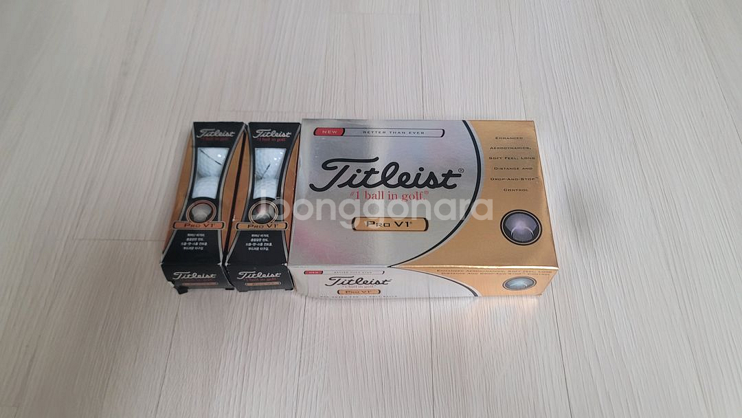 (새상품) 타이틀리스트 Pro V1 골프공 18구--1