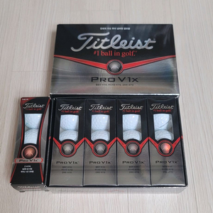 (새상품) 타이틀리스트 Pro V1x 골프공 15구