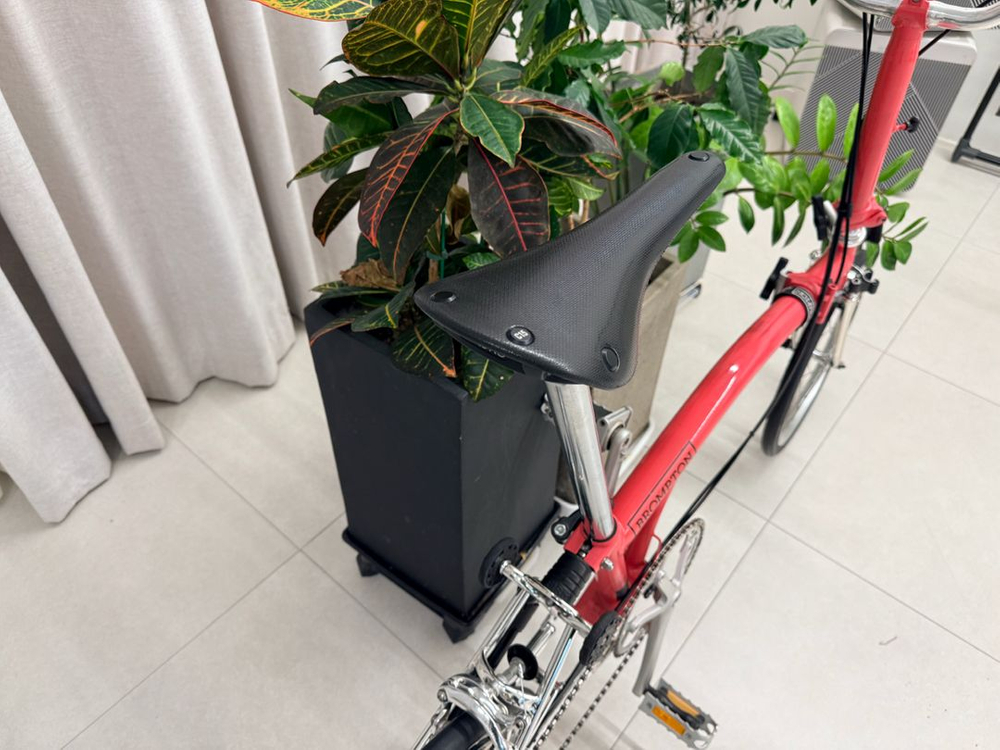 브롬톤 플라밍고 M바 크롬도금 판매--1