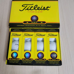 (새상품) 타이틀리스트 NXT 골프공 12구