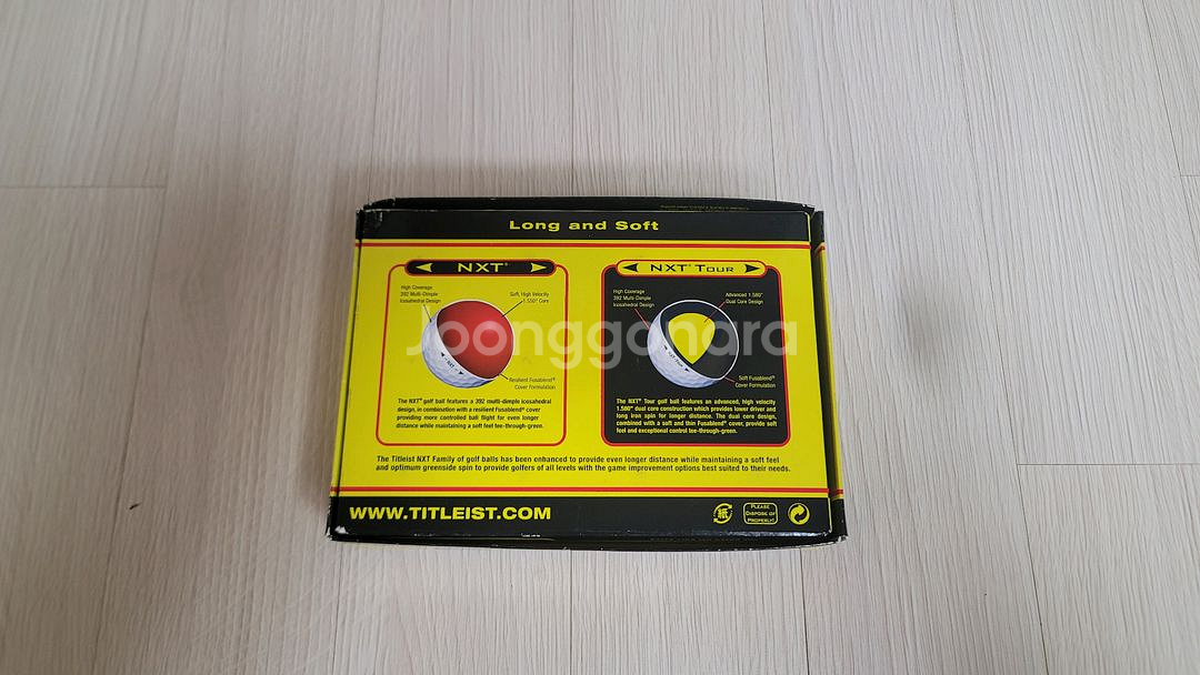 (새상품) 타이틀리스트 NXT 골프공 12구--1