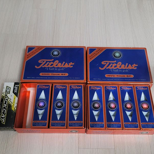 (새상품) 타이틀리스트 HVC TOUR SF 골프공21구+ 옐로우공3구