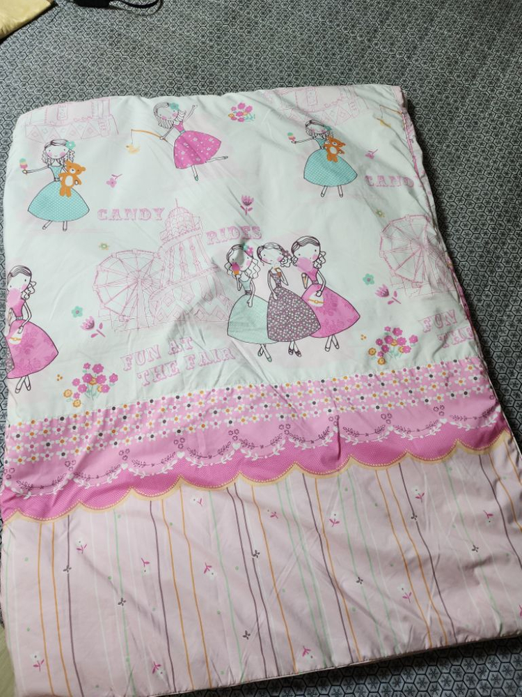 알레르망 공주 이불(롤리팝 패딩이불).이불솜 S 16--1