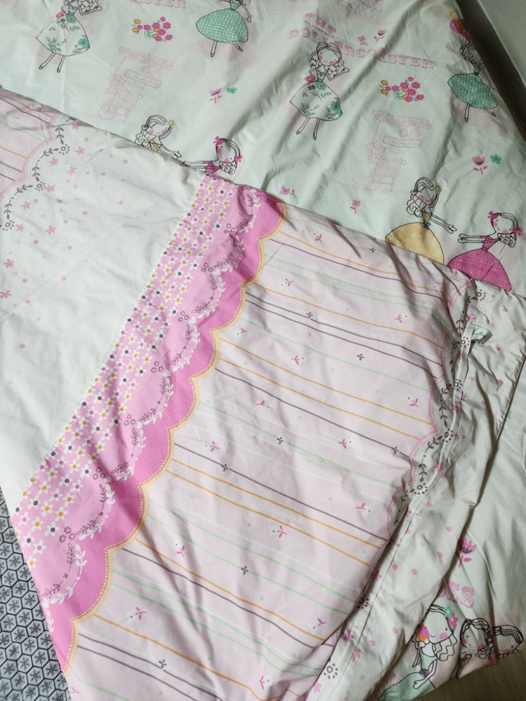 알레르망 공주 이불(롤리팝 패딩이불).이불솜 S 16--2