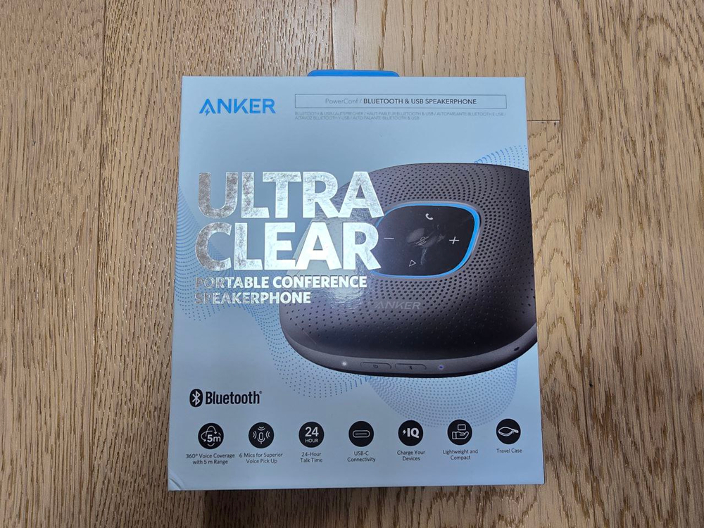 ANKER POWER CONF 울트라클리어 블루투스 스피커폰--2