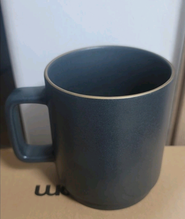 스타벅스 블루 그레이 머그컵--1