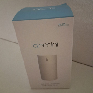 <새제품>알리오 에어미니 휴대용 가습기(필터/케이블포함)